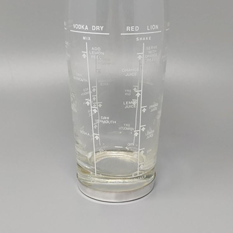 1950s Gorgeous Cocktail Shaker by OLRI. Made in Italy