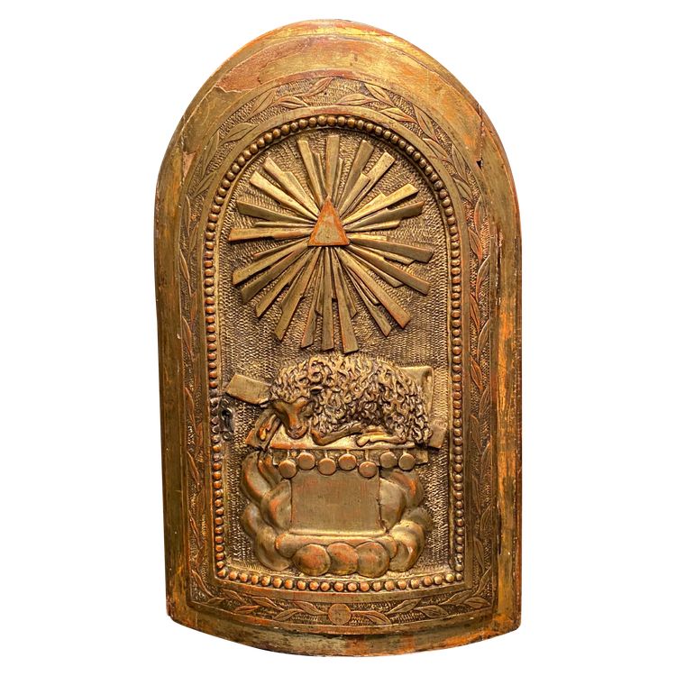 Façade De Tabernacle En Bois Doré