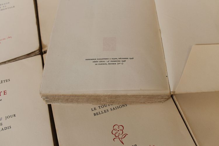 Colette Complete works in 15 volumes published by Le Fleuron 1948