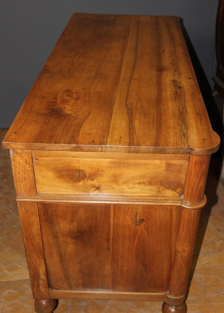 Cassettiera Directory in noce, fine XVIII secolo