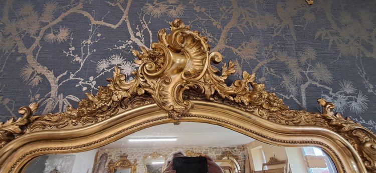 Specchio d'epoca Napoleone III 169 x 100
