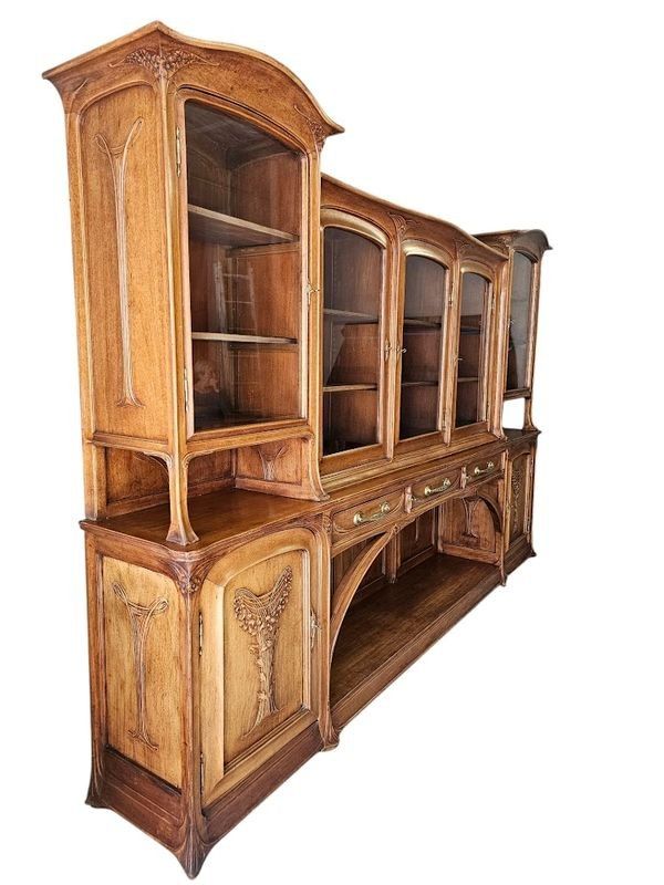 Monumental Buffet de Présentation Art Nouveau