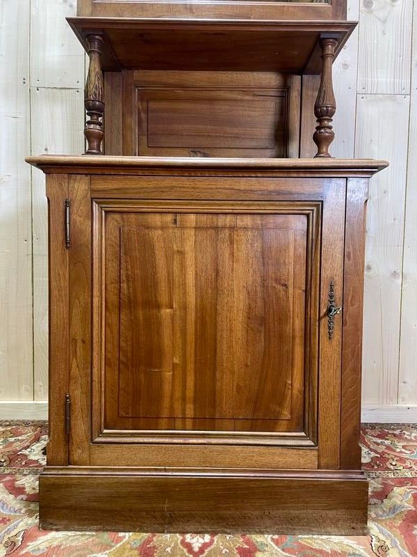 Buffet / Vitrine in walnut Napoleon III