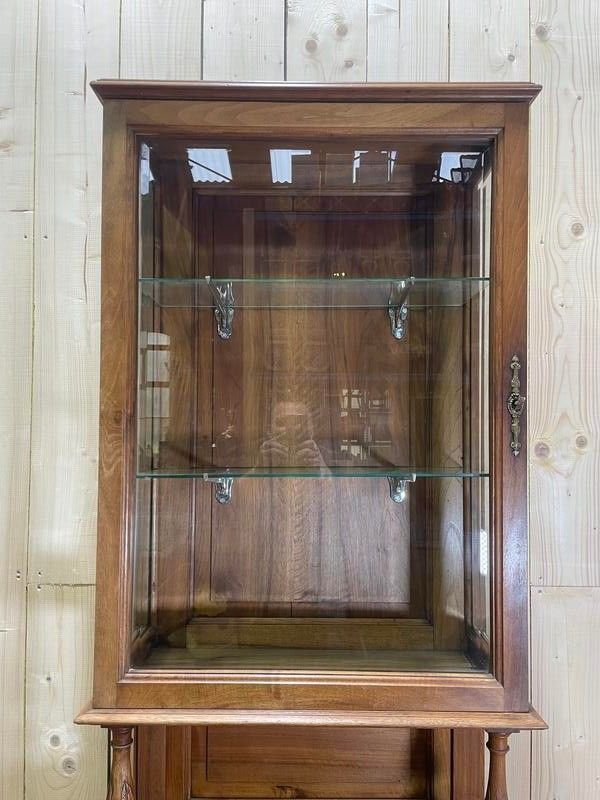 Buffet / Vitrine in walnut Napoleon III
