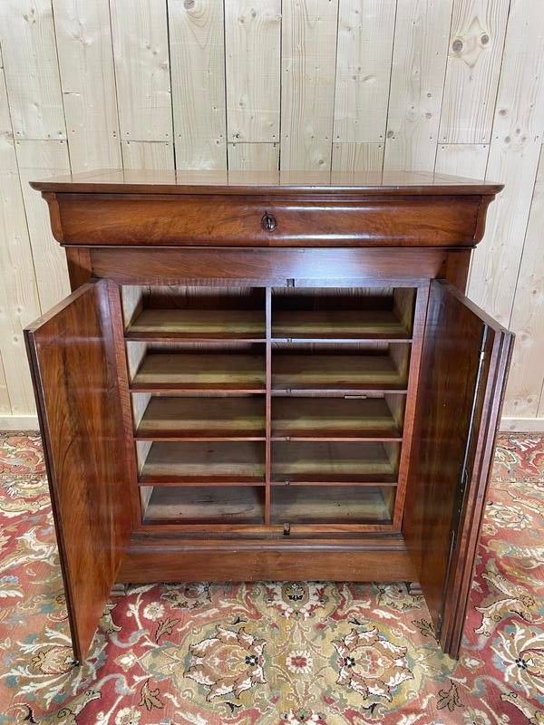 Buffet Epoch Louis Philippe - Cartonnier in Walnut