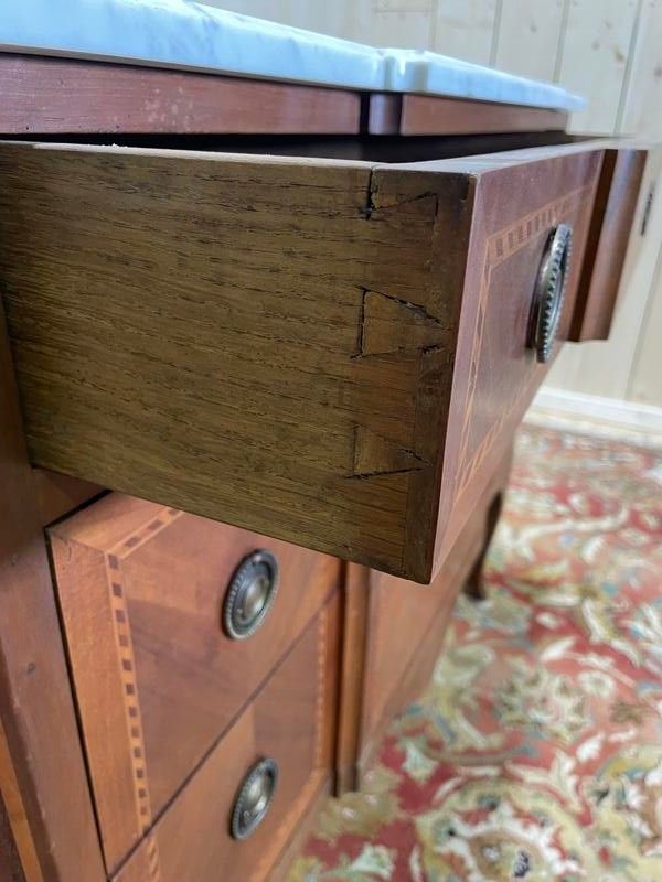 Stile comoda transizione in intaglio