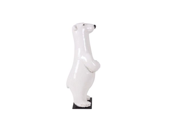 Valérie Courtet. Standing polar bear. Contemporary work LS64171309P