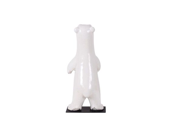 Valérie Courtet. Standing polar bear. Contemporary work LS64171309P