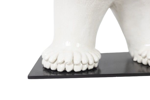 Valérie Courtet. Standing polar bear. Contemporary work LS64171309P