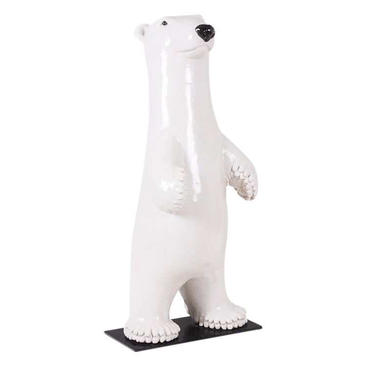Valérie Courtet. Standing polar bear. Contemporary work LS64171309P