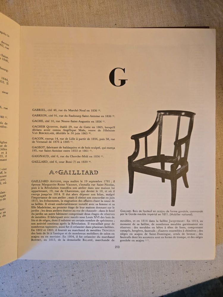 Pair of Gondola Seats, Attributed to A. Gaillard, Empire Period (1804-1815)