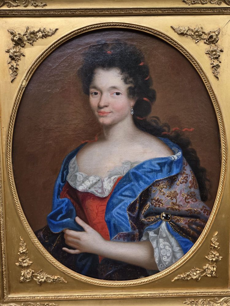 Portrait of a Nobleman Known as La Fontange, Oil on Canvas, 17th Century