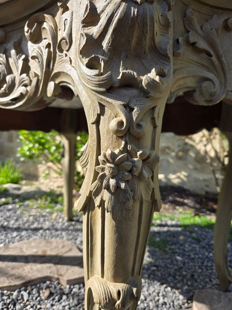 Louis XV Rocaille Style Center Table, Second Half of the 19th Century