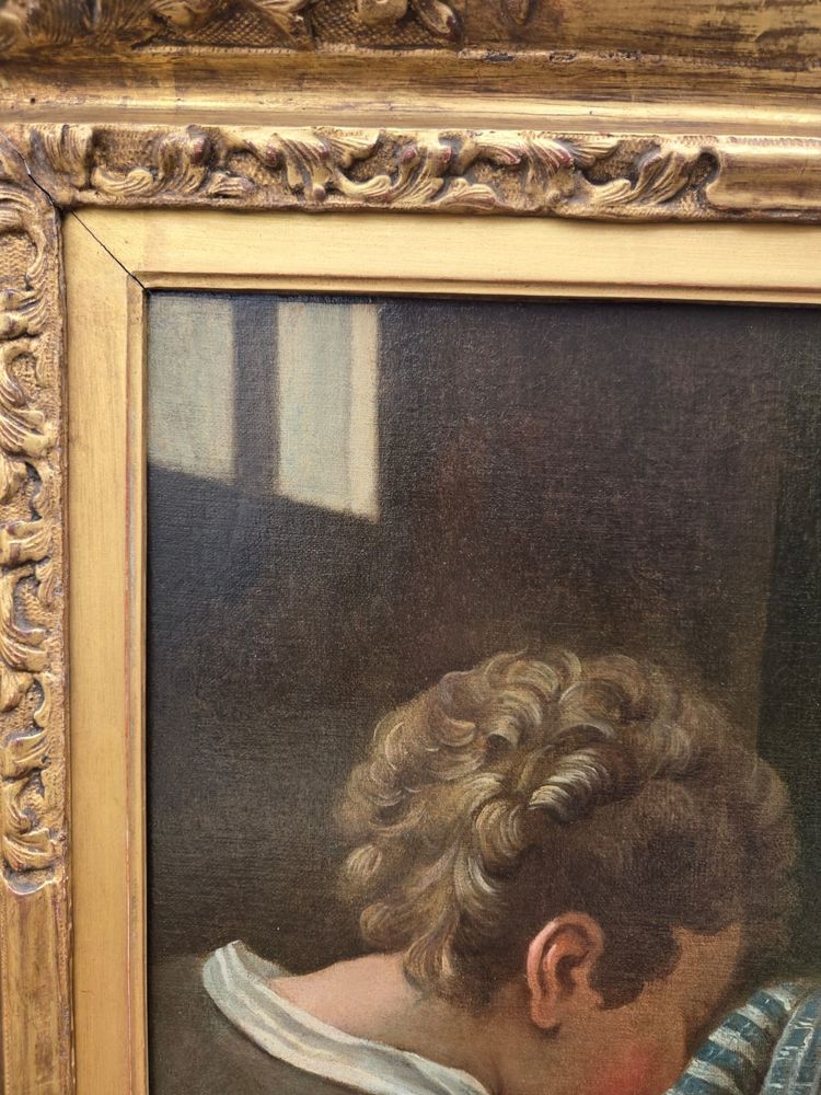 Enfants Goûtant Des Fraises – Attribué à Gaspard Gresly (1712–1756)