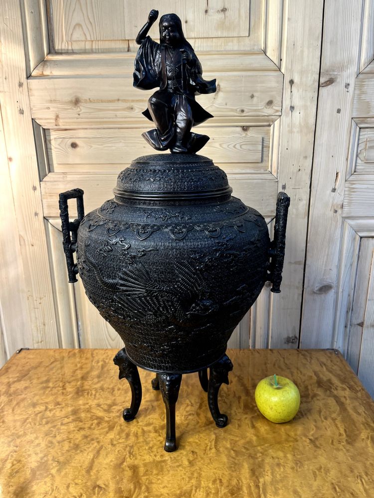 Brûle Parfum en Bronze Japon