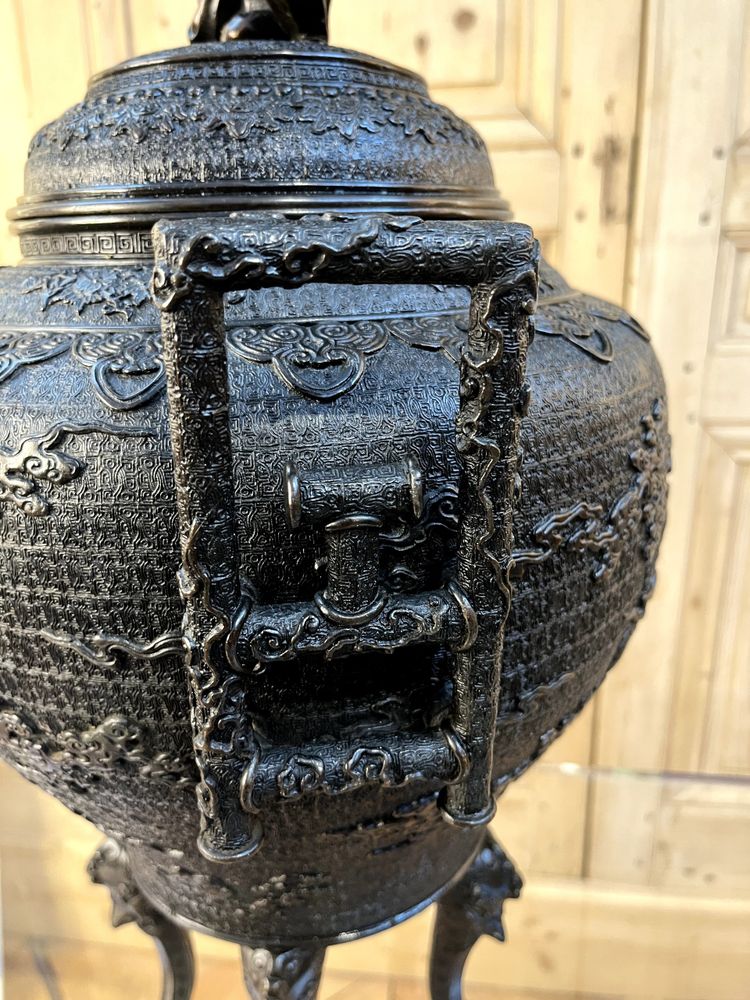 Brûle Parfum en Bronze Japon