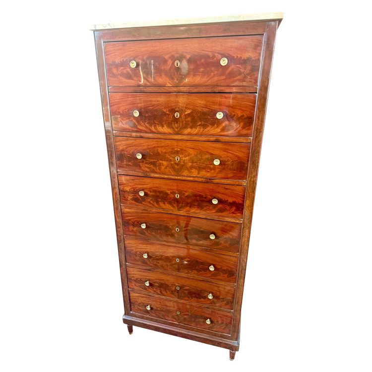 SEMAINIER FORMANT ECRITOIRE EPOQUE DIRECTOIRE