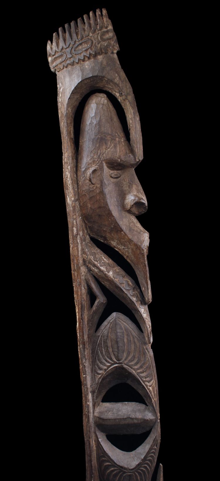 Yipwon cult figure, sculpture, tribal art, Papua New Guinea, Oceanic art, Oceania