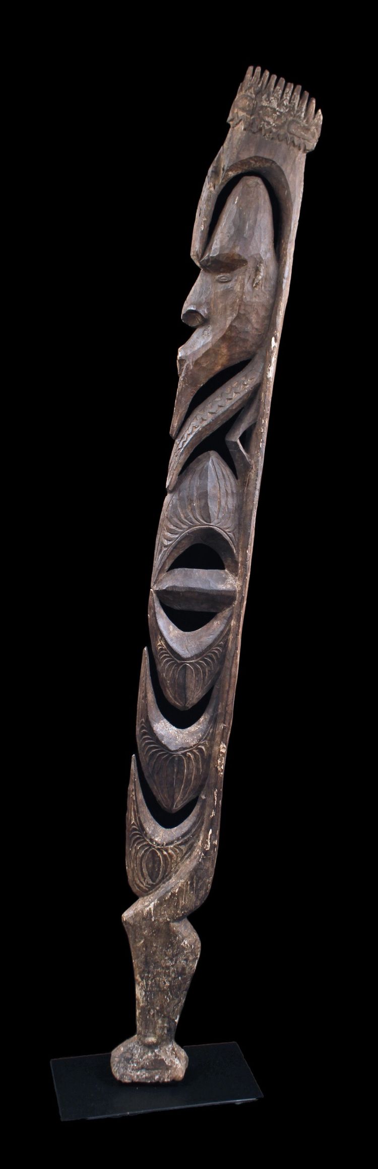Yipwon cult figure, sculpture, tribal art, Papua New Guinea, Oceanic art, Oceania