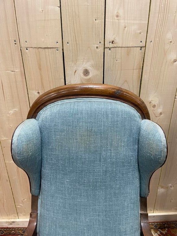 Paire de fauteuils Voltaire Louis Philippe 