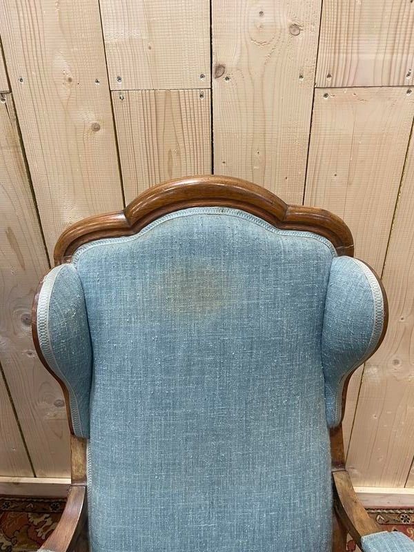 Paire de fauteuils Voltaire Louis Philippe 
