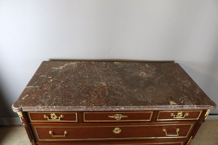 Commode Louis XVI époque XVIIIème siècle.