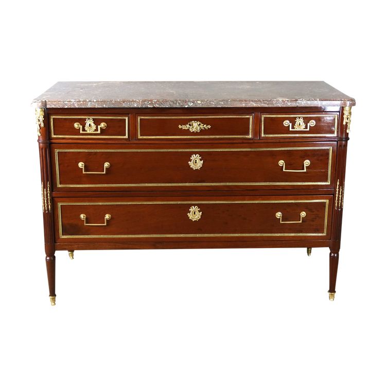 Commode Louis XVI époque XVIIIème siècle.