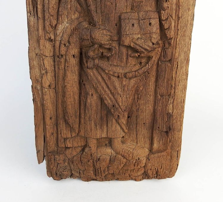Oak panel depicting Saint Peter