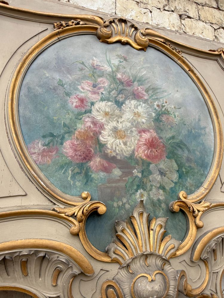 ENSEMBLE DE SIX BOISERIES LOUIS XV