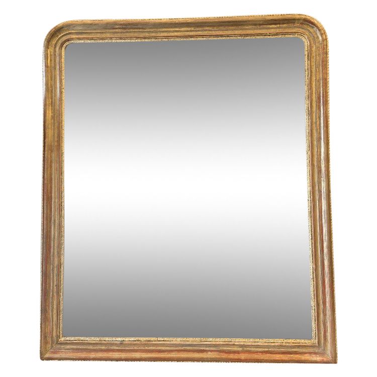 Miroir Louis Philippe doré époque