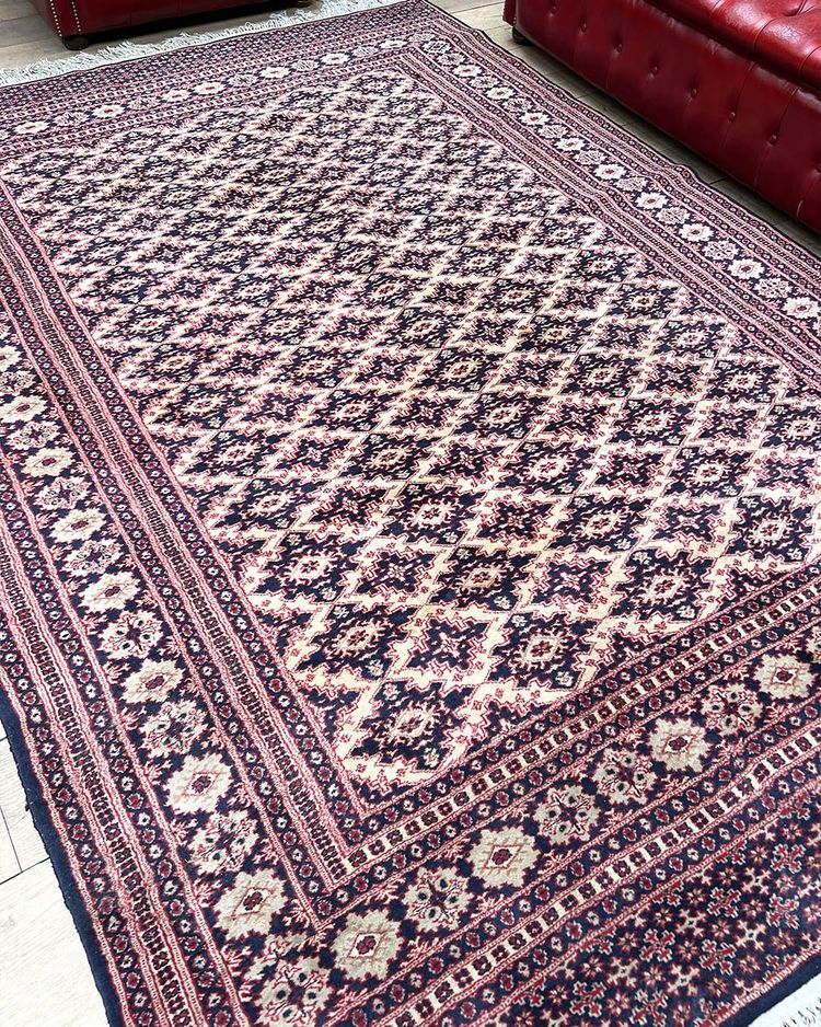 Mixed color carpet 195x285cm