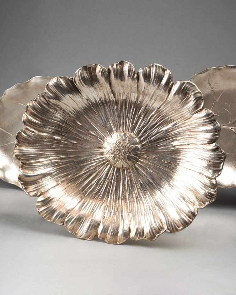 Jugendstil-Display aus Sterlingsilber, 19. Jahrhundert
