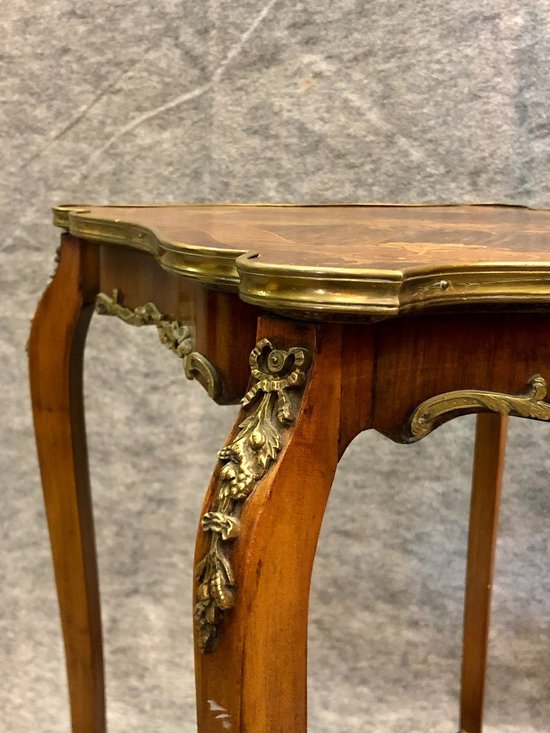 Table D’appoint Style Louis XV, XIXe Siècle