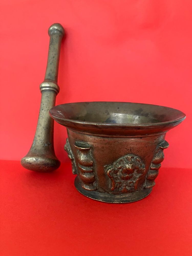 Mortier d'Apothicaire En Bronze époque XVIIe Siècle