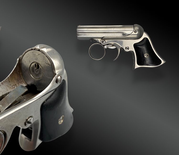 PISTOLA REMINGTON ELLIOT - CALIBRO 22RF corto. Stati Uniti, 1863-1888