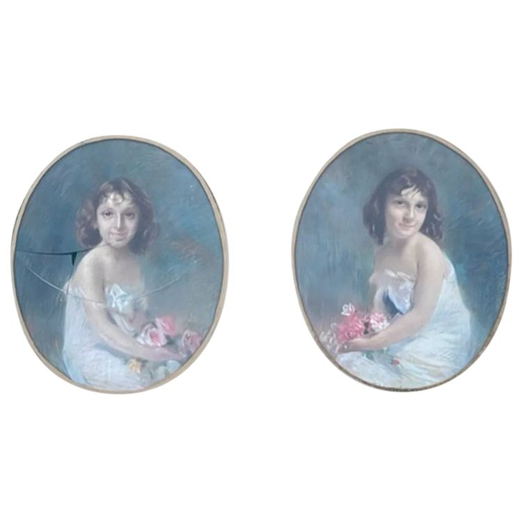 Pair of pastels