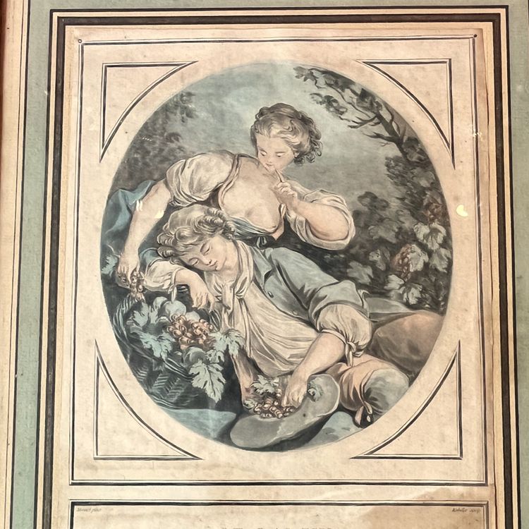 Two engravings after Monnet and Marletti