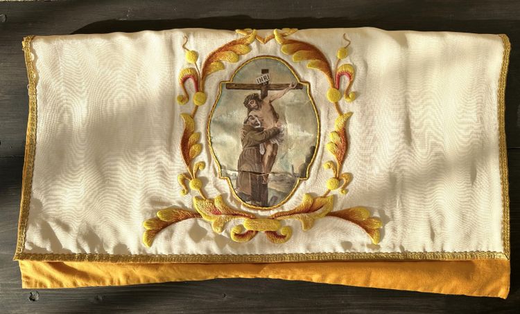 Voile De Calice Saint François D’assise - XIXe