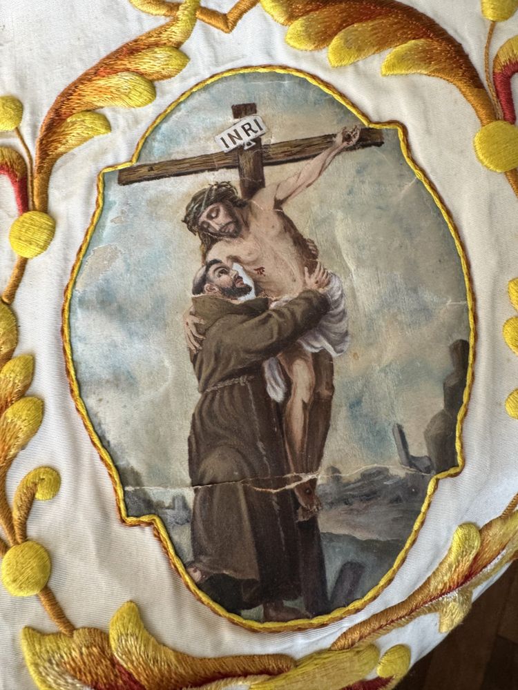 Voile De Calice Saint François D’assise - XIXe