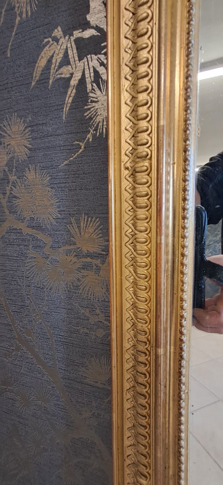 Miroir époque XIX 160x100