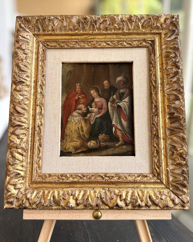 L’adoration Des Mages - Ecole Flamande Du XVIIe 