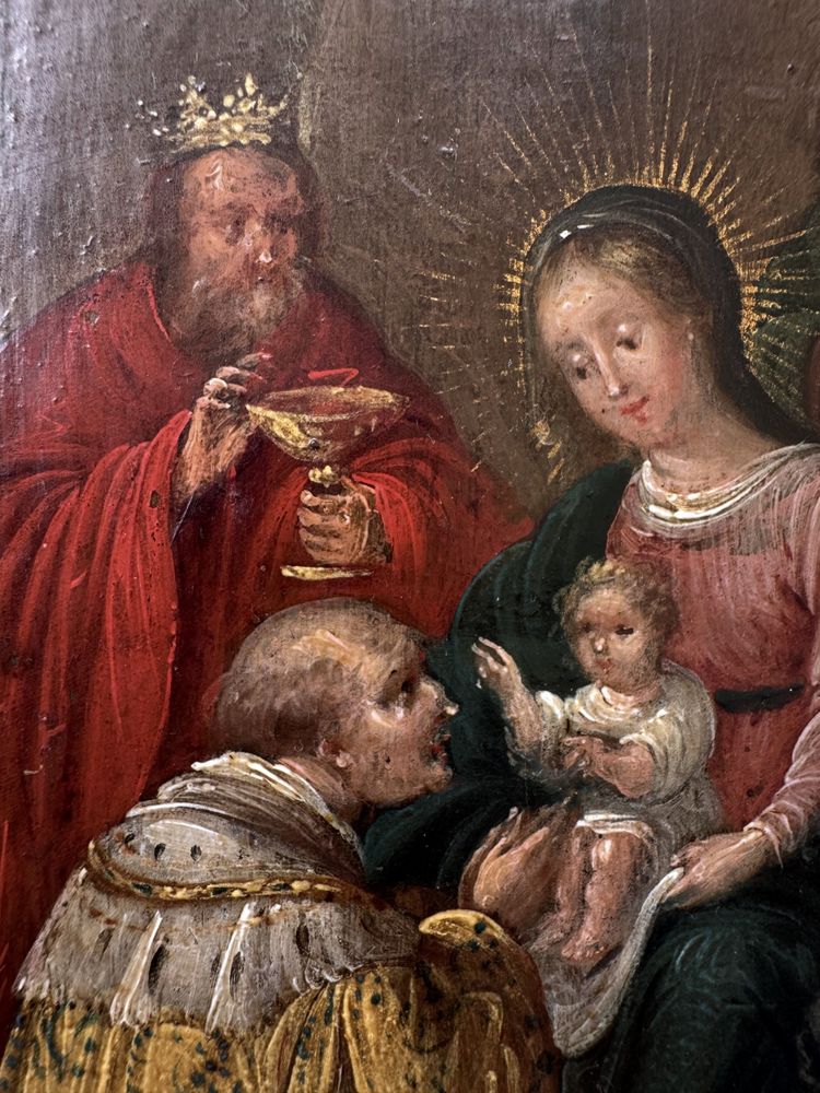 L’adoration Des Mages - Ecole Flamande Du XVIIe 