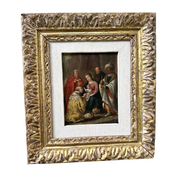 L’adoration Des Mages - Ecole Flamande Du XVIIe 