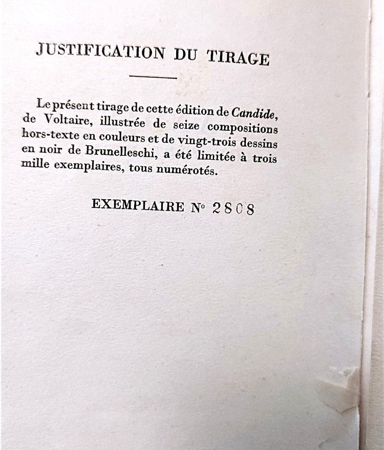 Candide ou l'optimisme par Voltaire