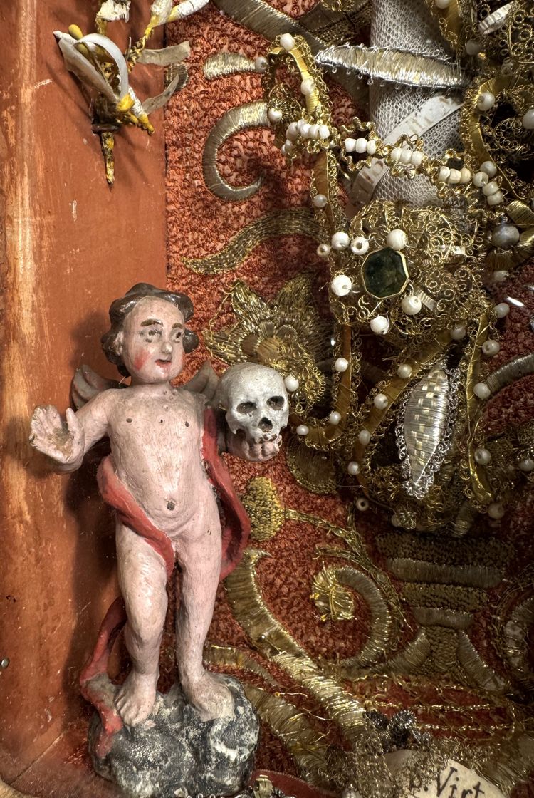 Reliquary Italian diorama - 18th century
