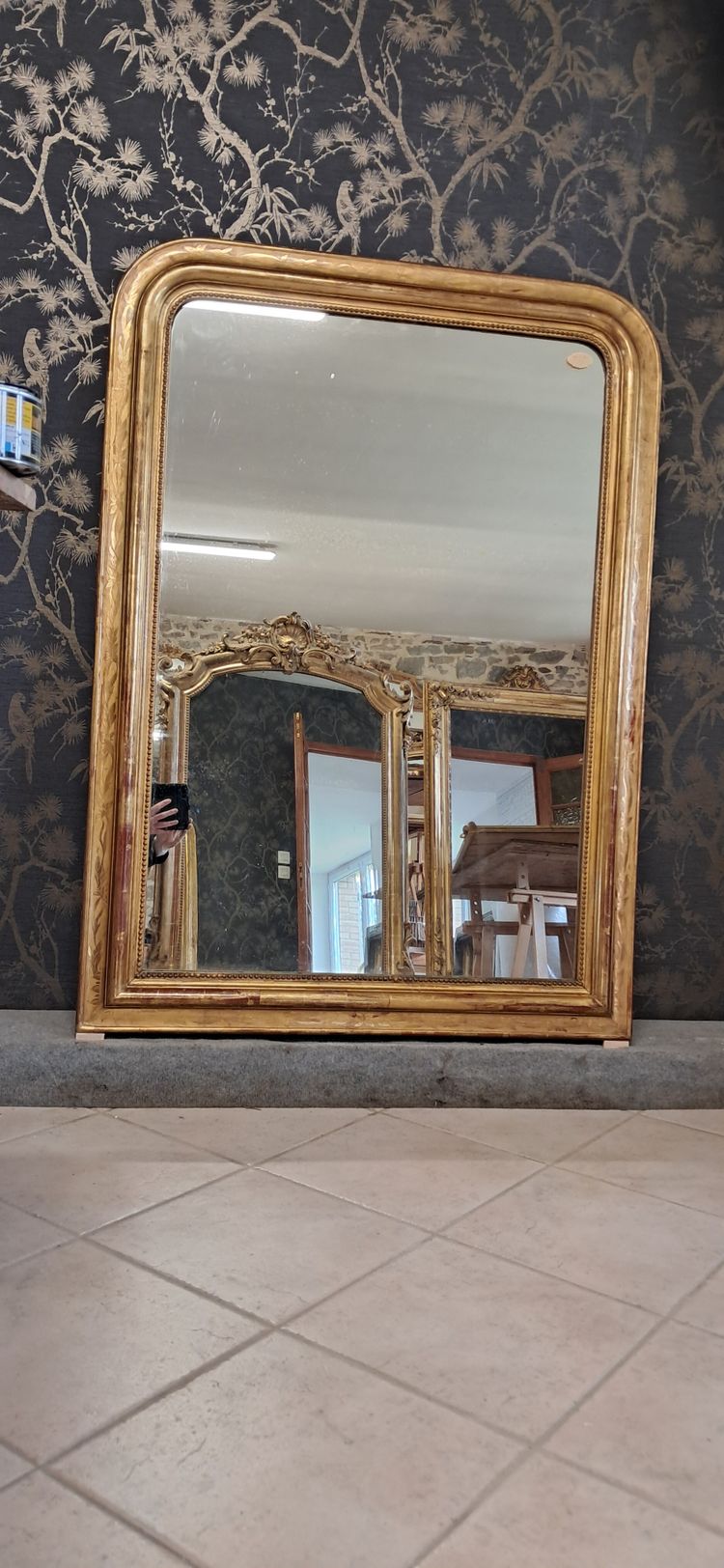 Louis Philippe period mirror 142x101