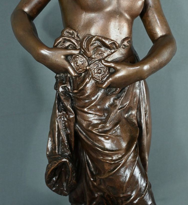 Importante bronzo "Nycia" di Ch. Le Bourg - seconda metà del XIX secolo