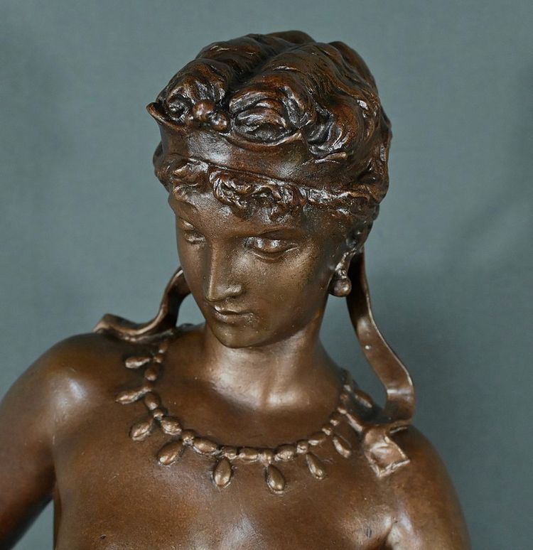 Importante bronzo "Nycia" di Ch. Le Bourg - seconda metà del XIX secolo