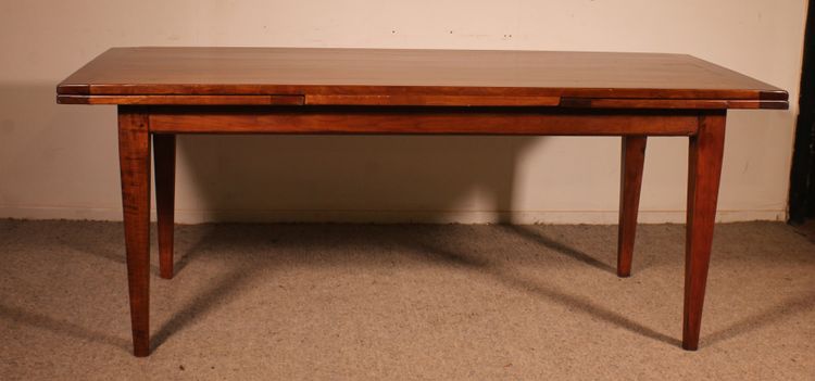 Table à Rallonge En Merisier Du 19° Siècle