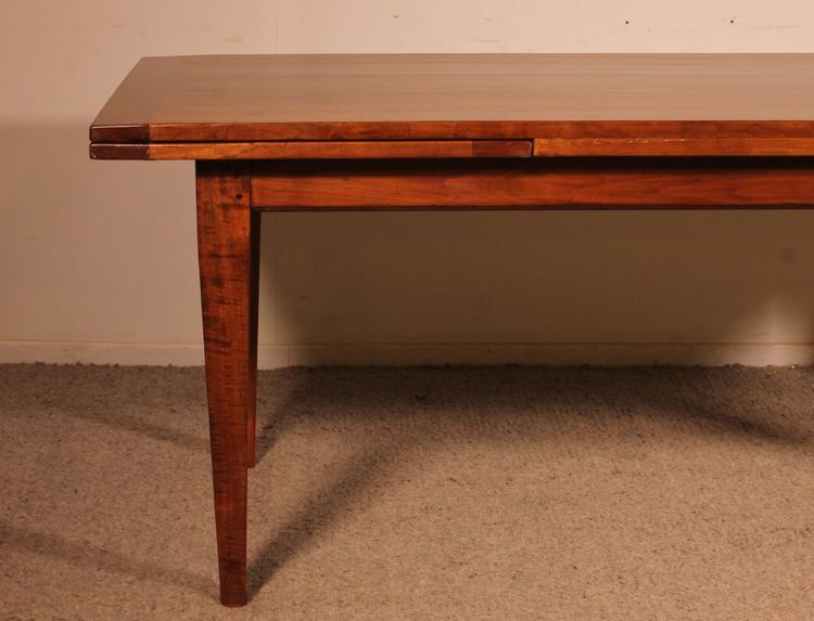 Table à Rallonge En Merisier Du 19° Siècle